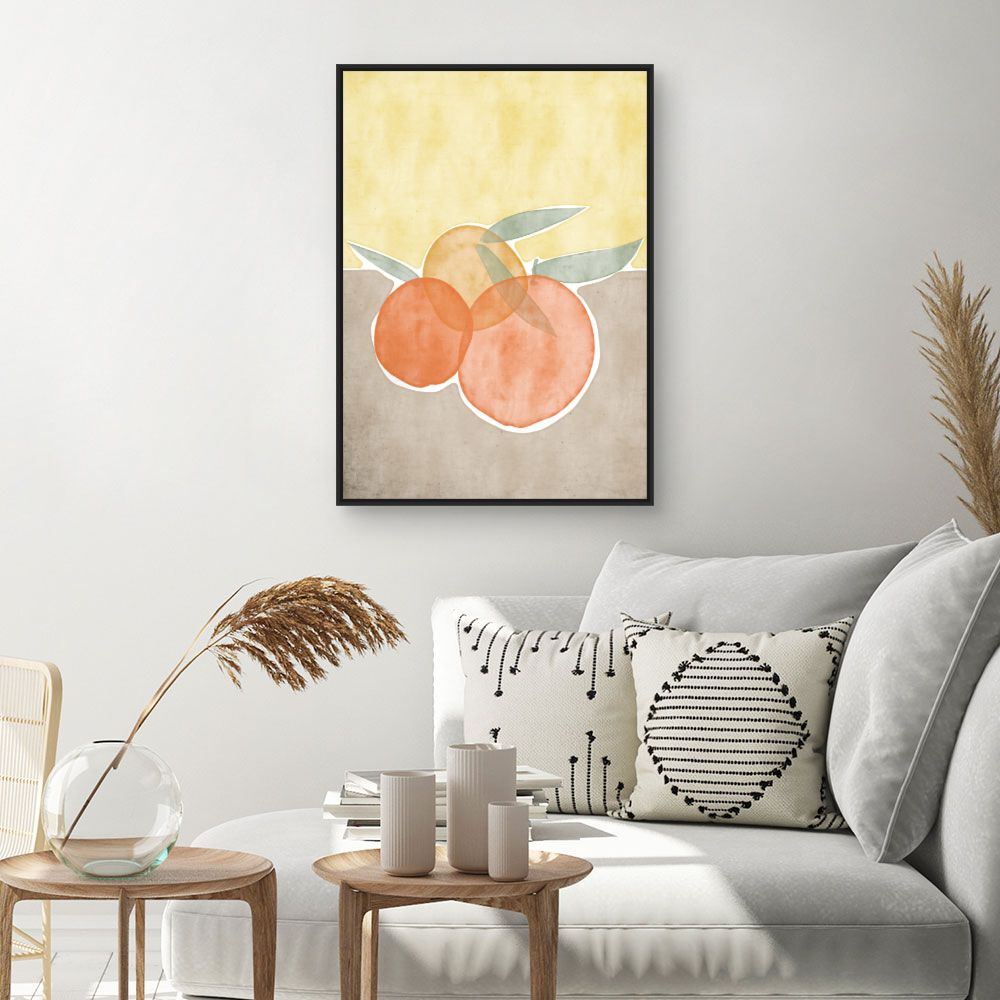 Tableau Oranges aquarelles