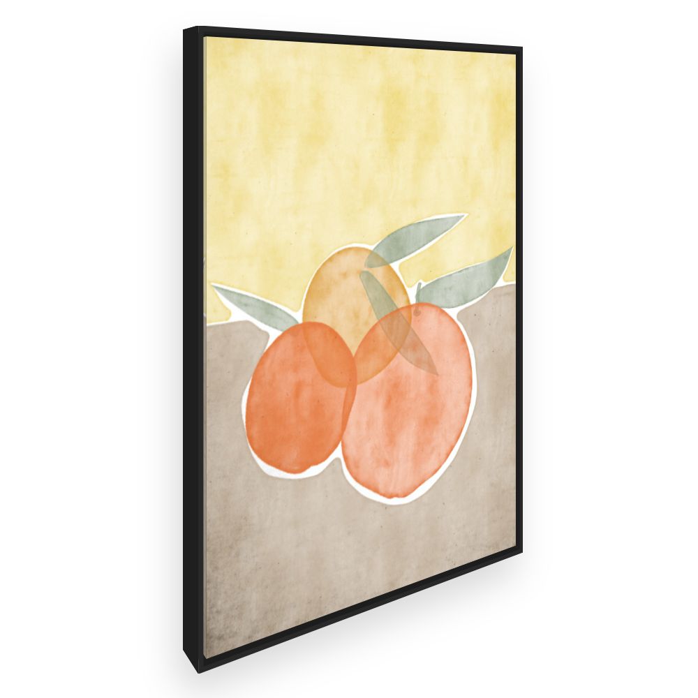 Toile Oranges aquarelles