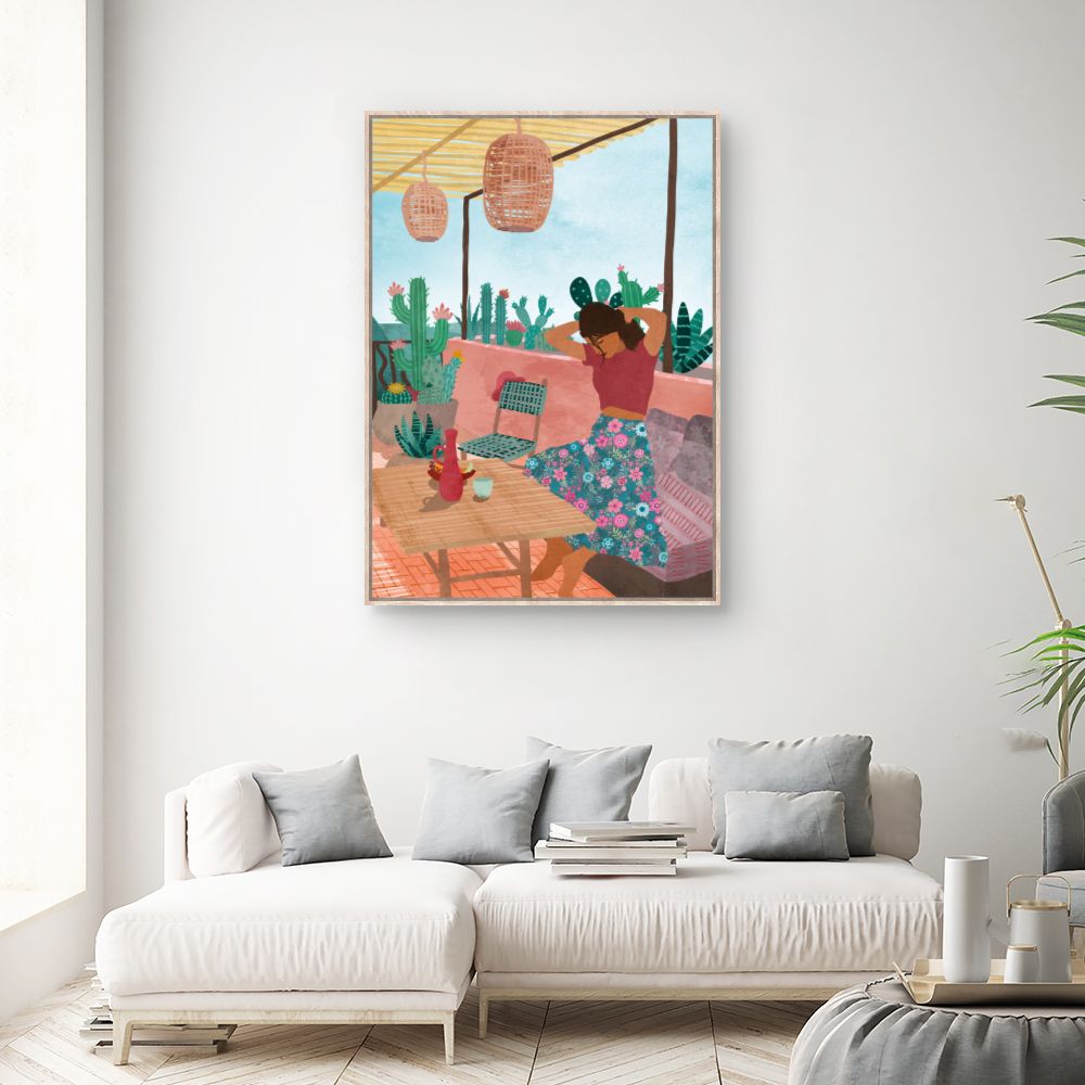 Tableau Terrasse ensoleillée