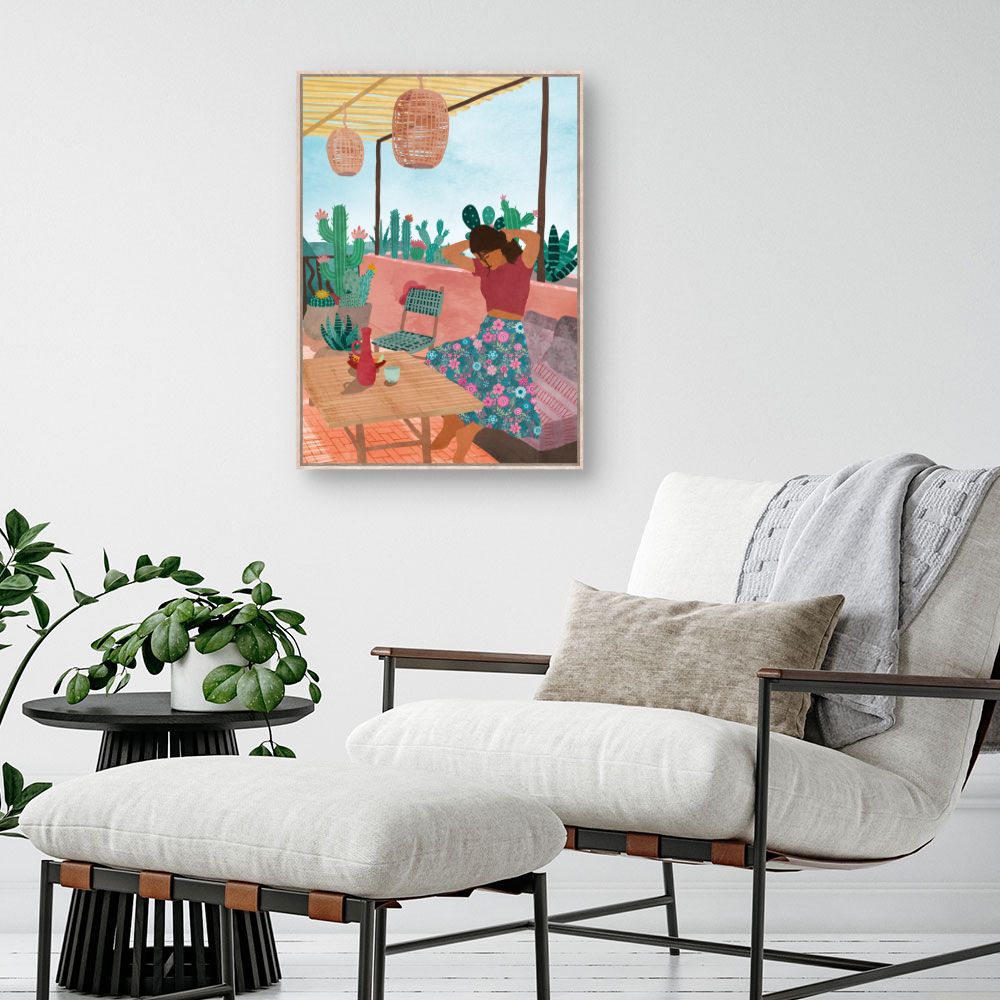 Tableau Terrasse ensoleillée