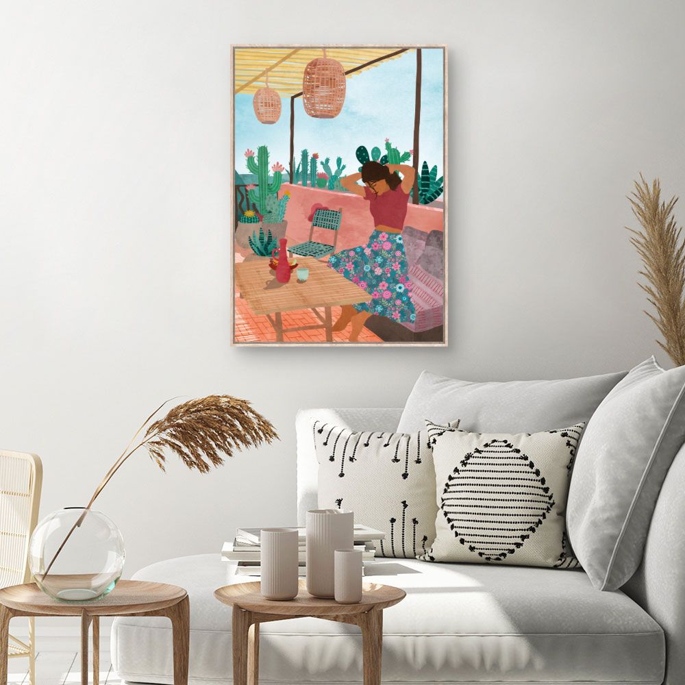 Tableau Terrasse ensoleillée