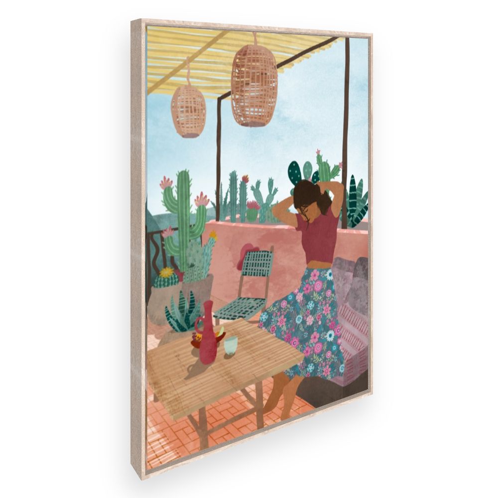 Toile Terrasse ensoleillée