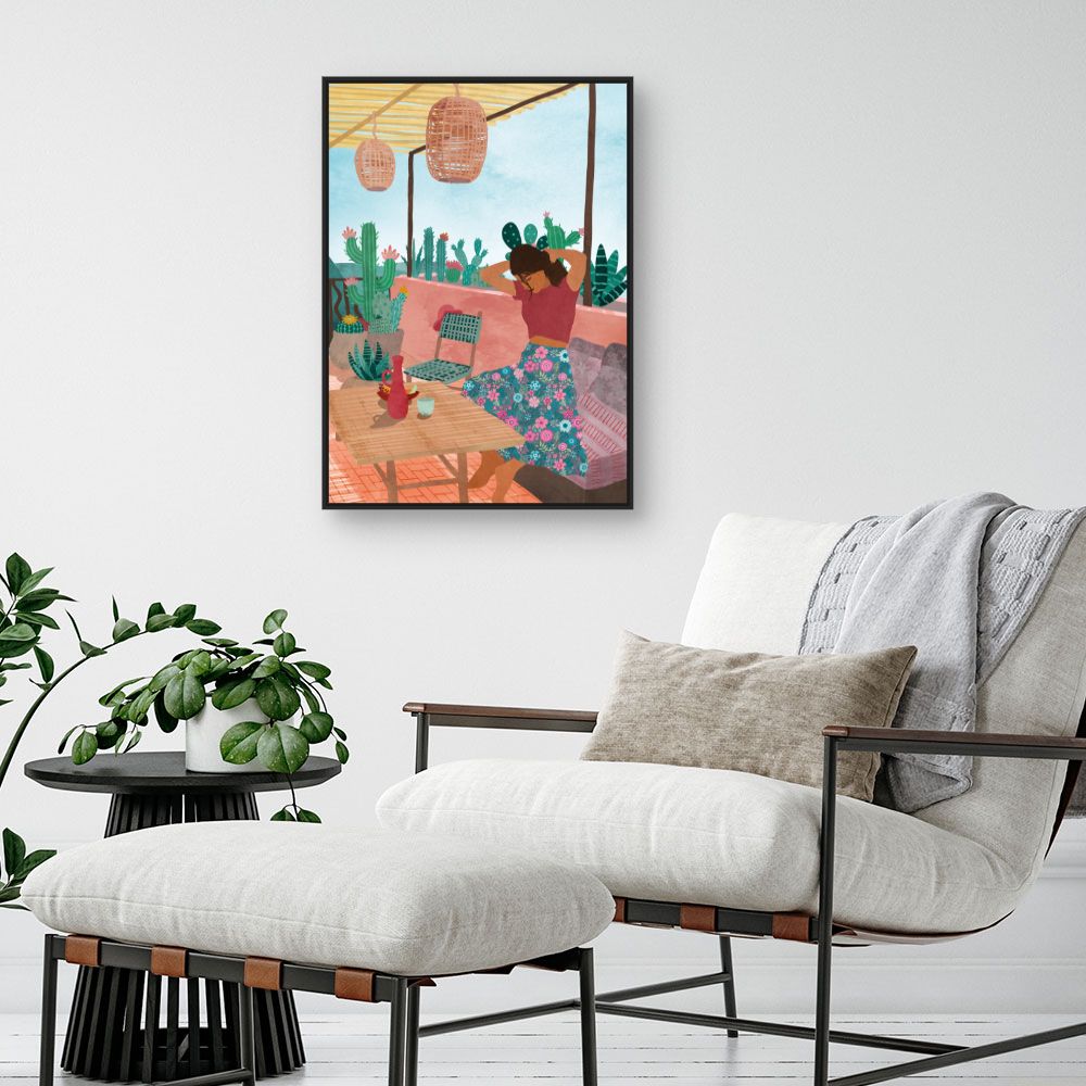 Tableau Terrasse ensoleillée