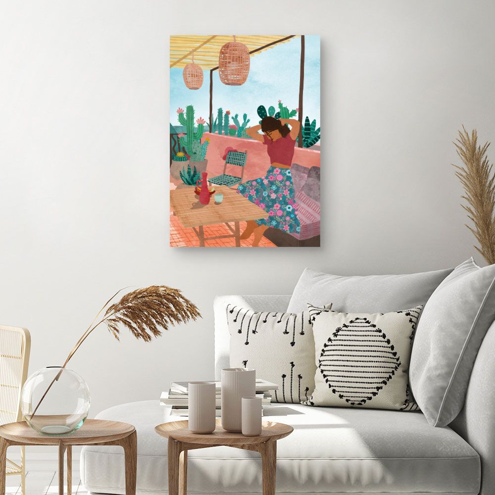 Tableau Terrasse ensoleillée