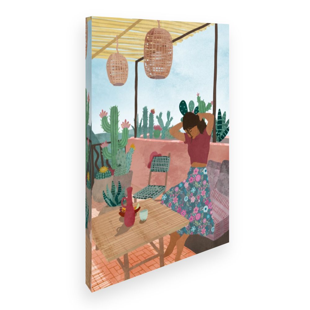 Toile Terrasse ensoleillée