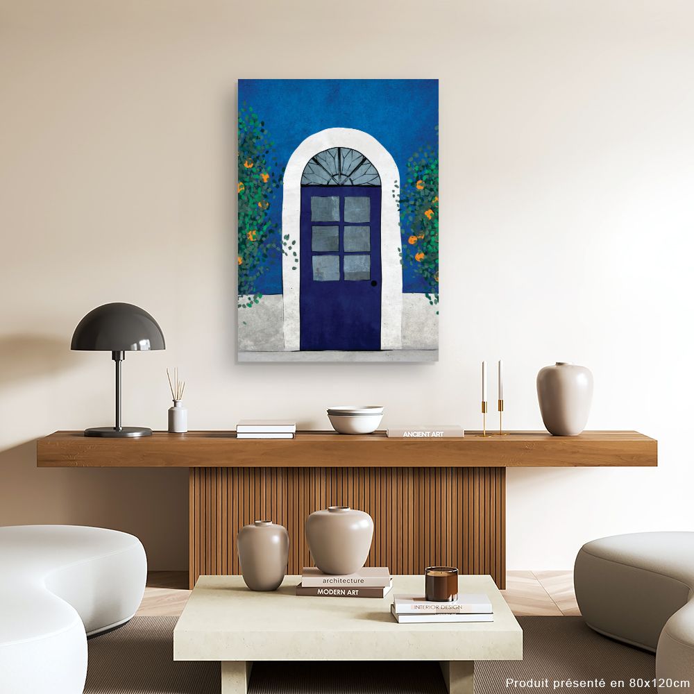 Tableau Porte fleurie