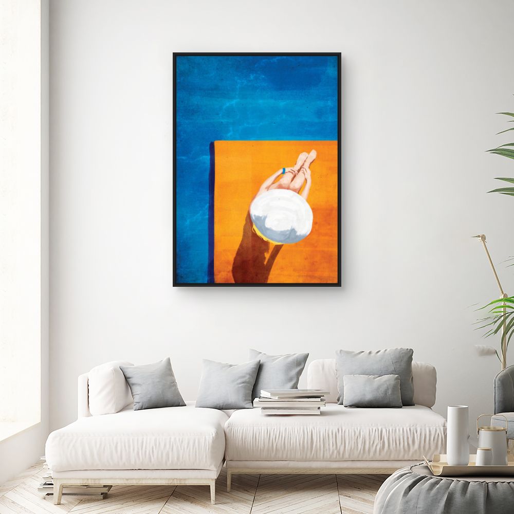 Tableau Été au bord