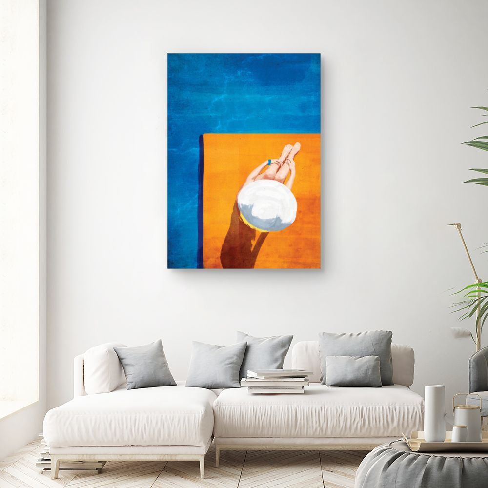 Tableau Été au bord