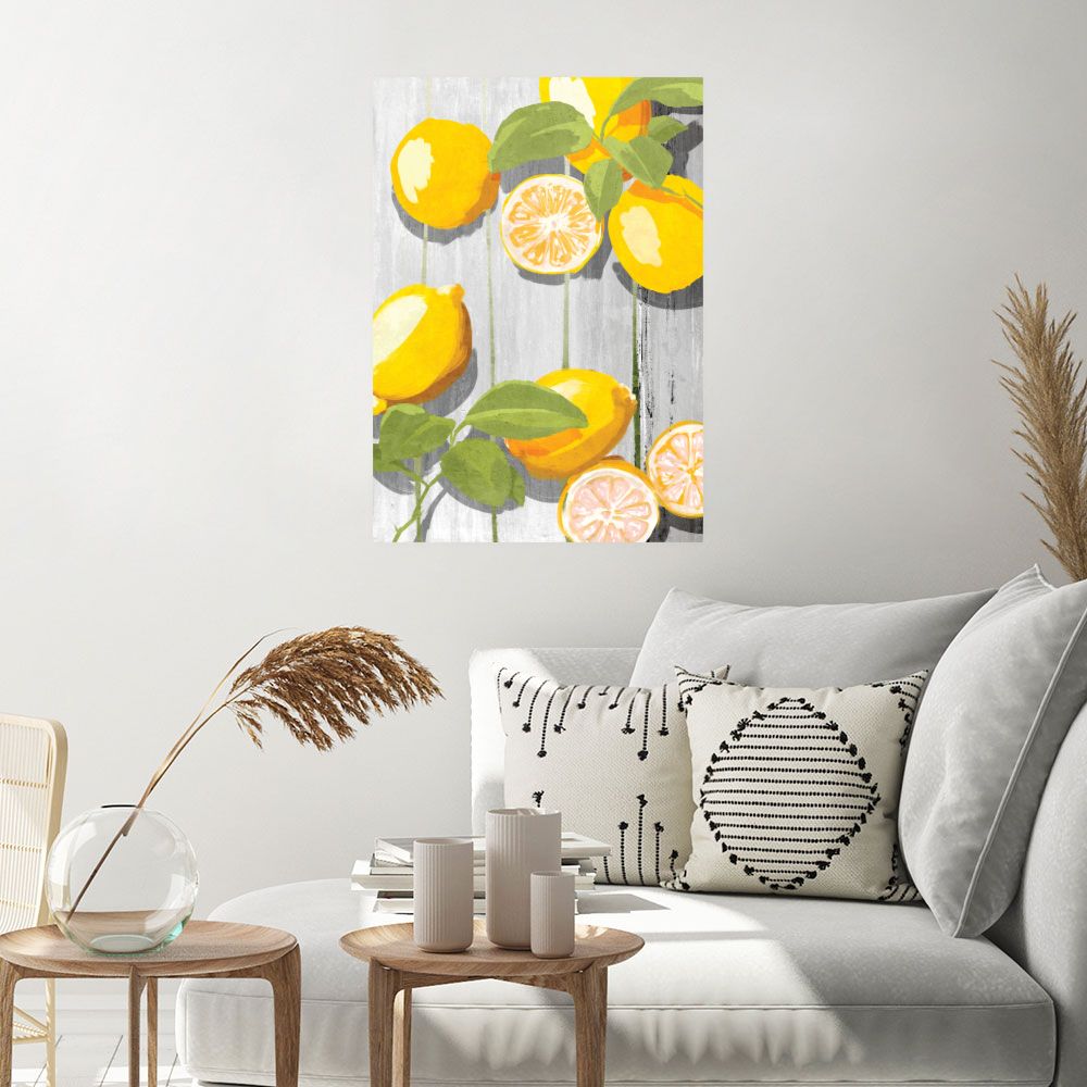 Affiche Citrons éclatants