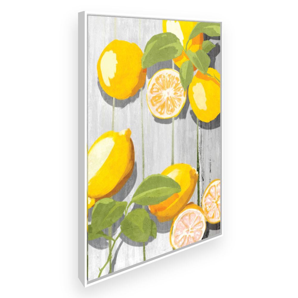 Toile Citrons ensoleillés