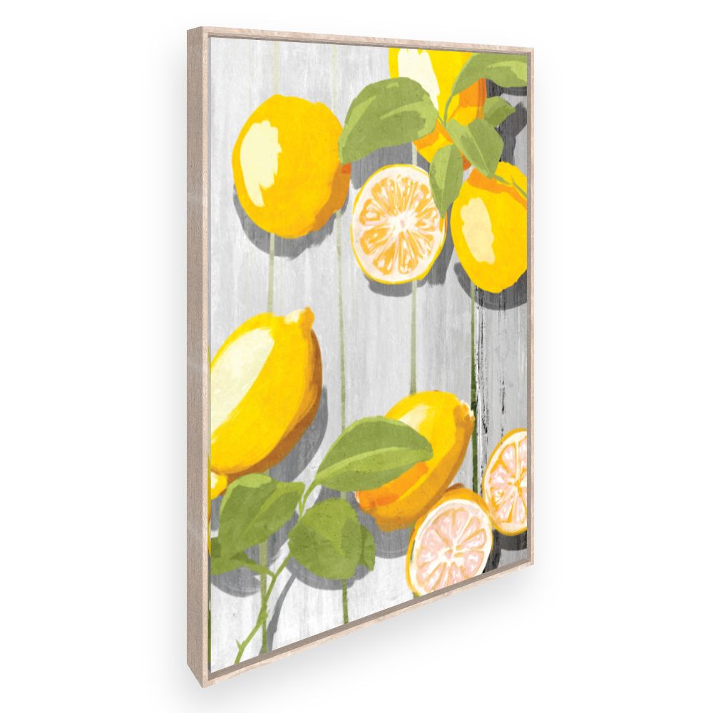 Toile Citrons ensoleillés
