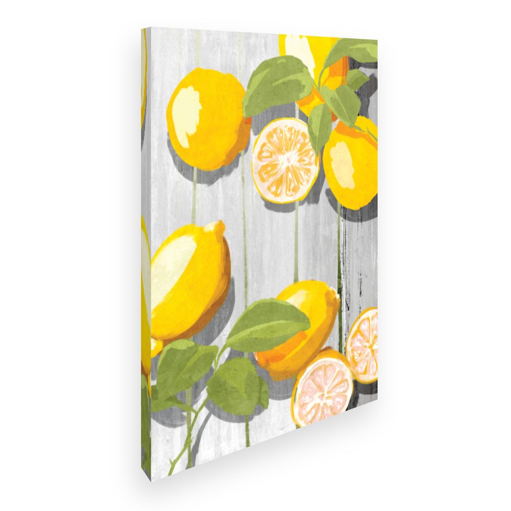 Toile Citrons ensoleillés