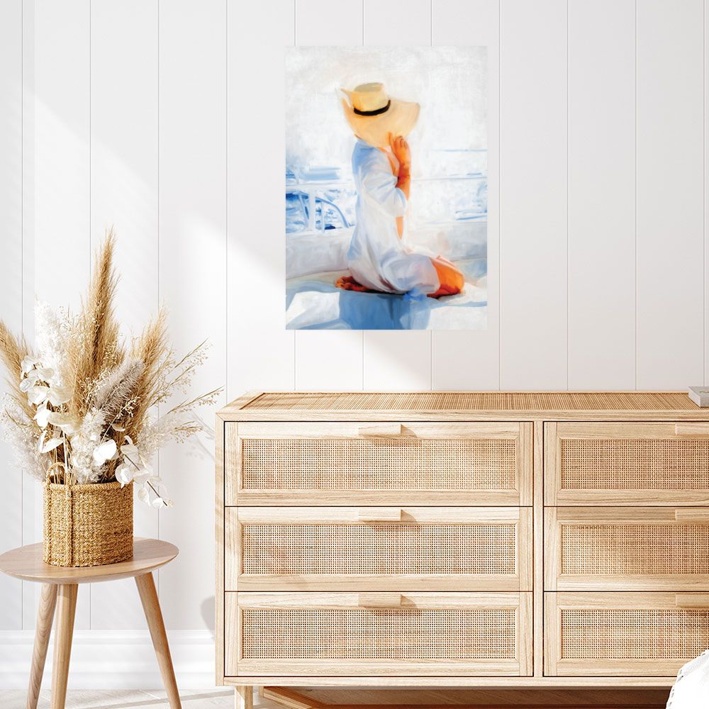 Affiche Élégance estivale