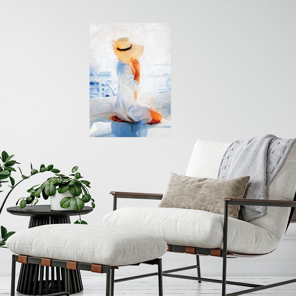 Affiche Élégance estivale