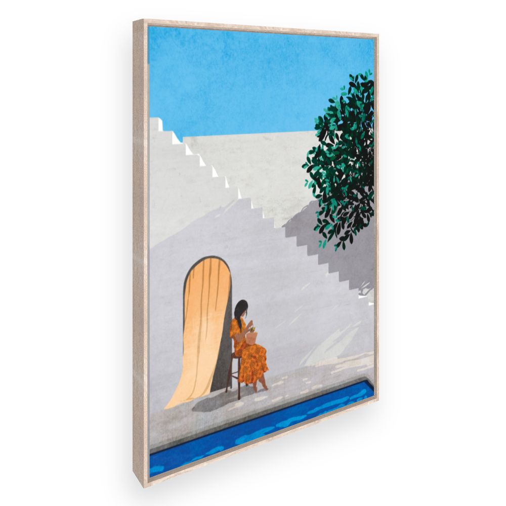 Toile Repos méditerranéen