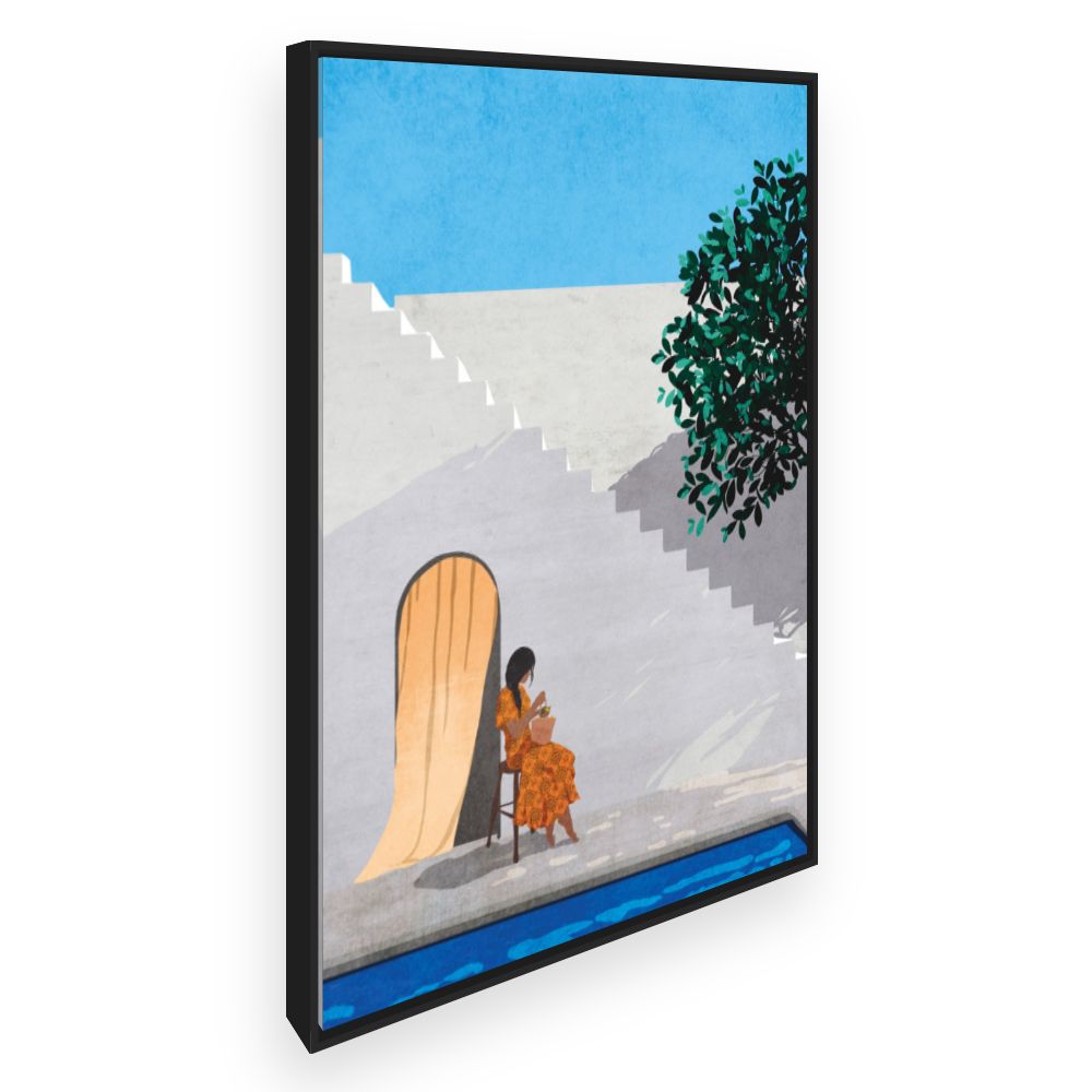 Toile Repos méditerranéen