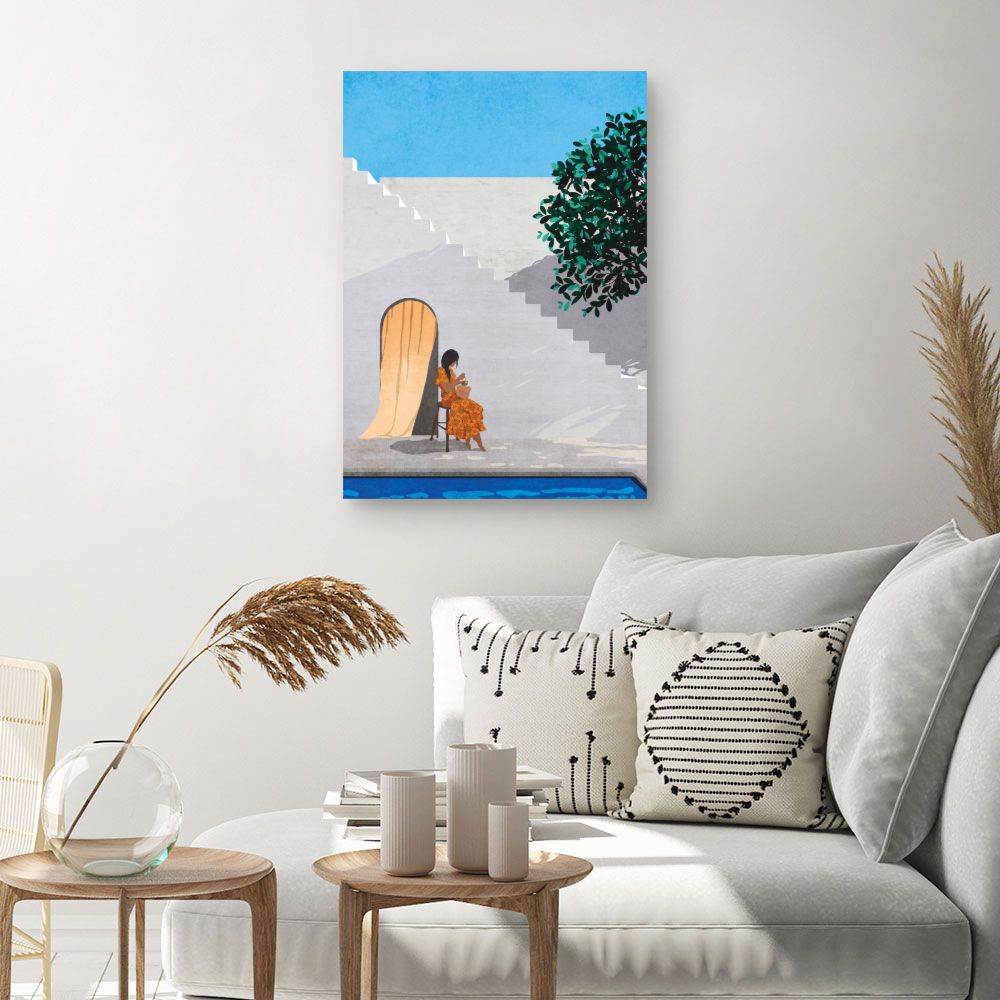 Tableau Repos méditerranéen