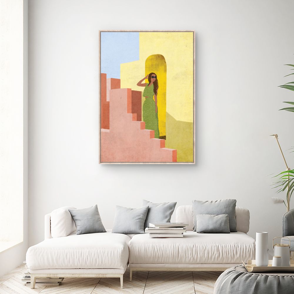 Tableau Escalier ensoleillé