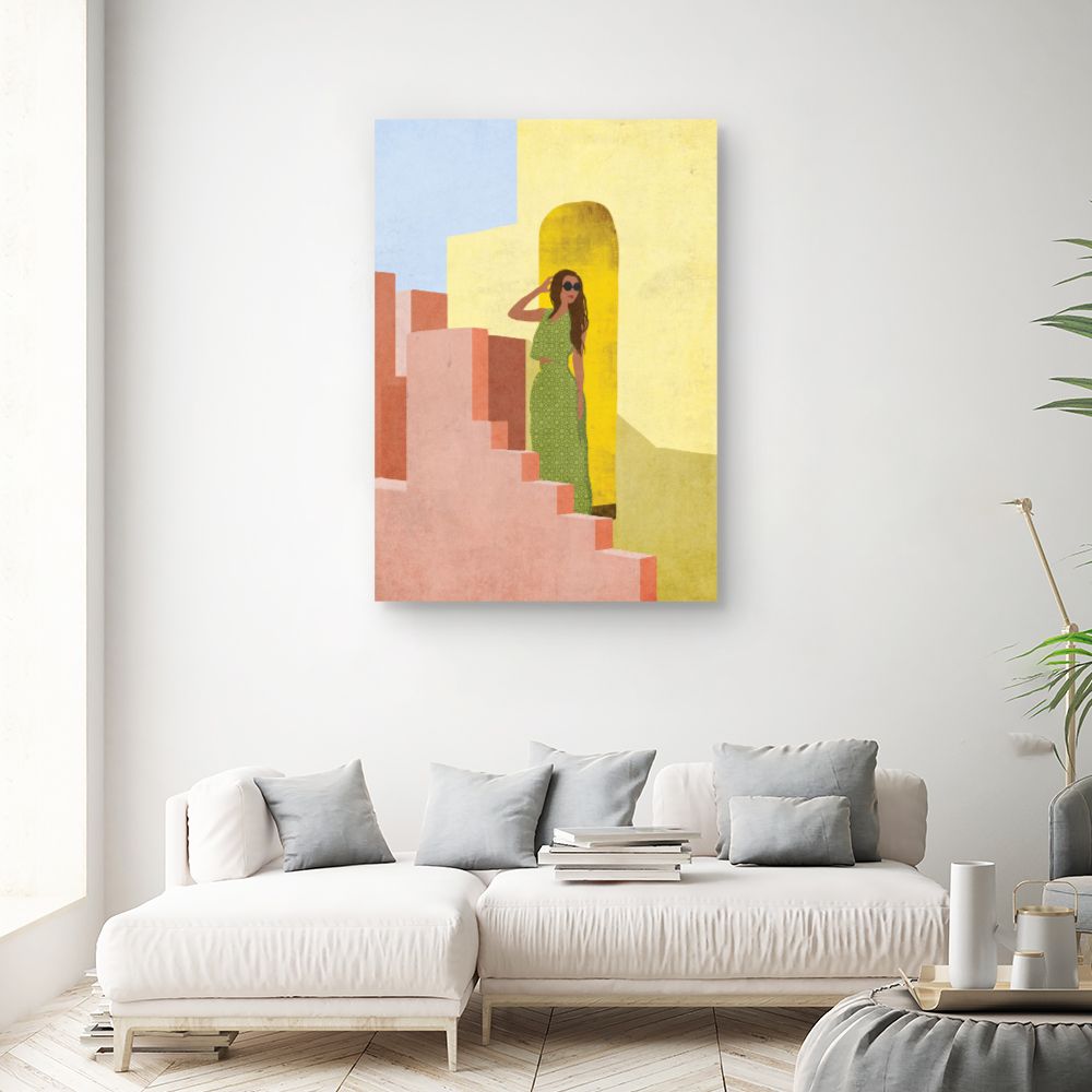 Tableau Escalier ensoleillé
