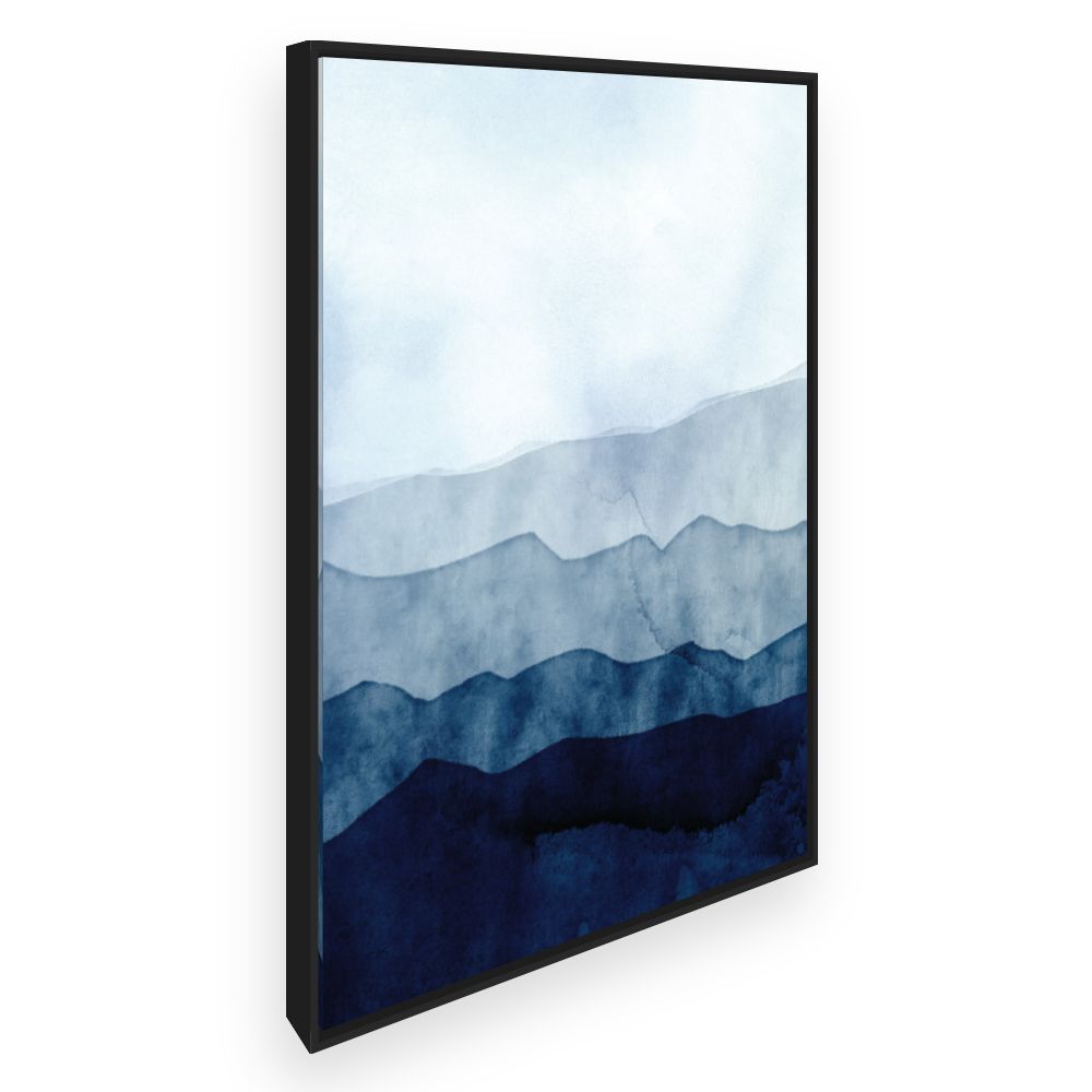 Toile Vagues aquarelle