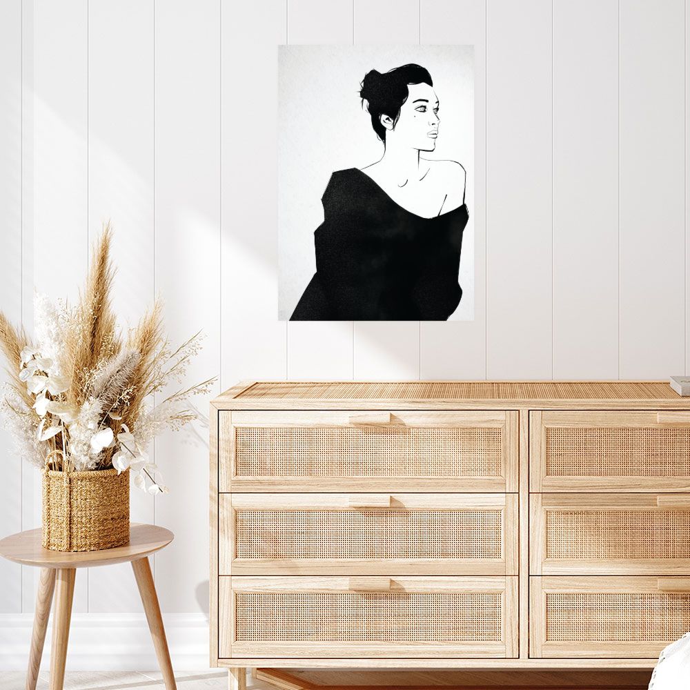 Affiche Portrait élégant