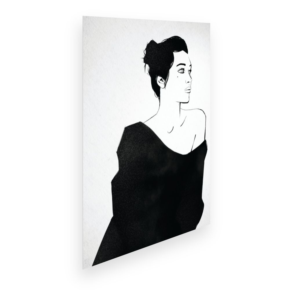 Affiche Portrait élégant