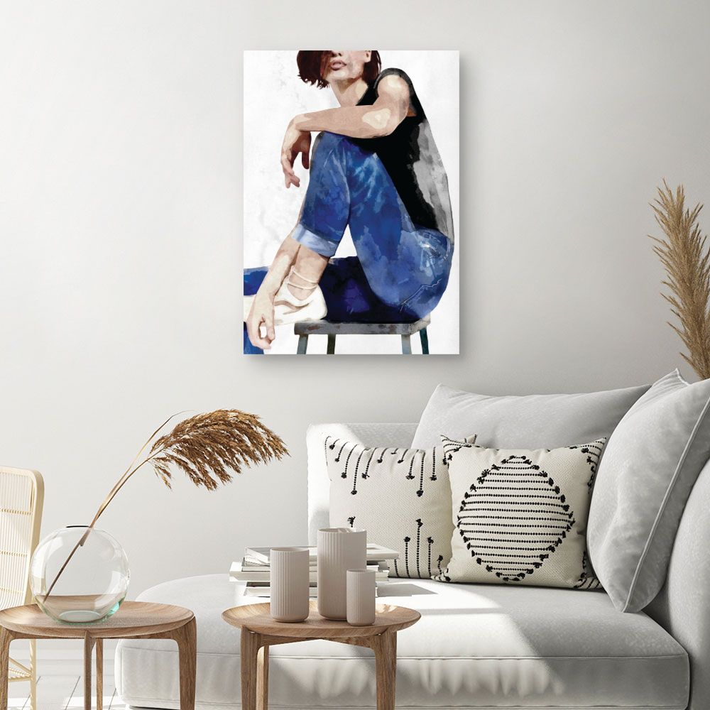 Tableau Silhouette contemporaine stylée