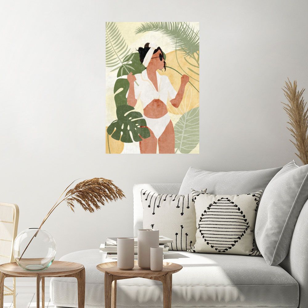 Affiche Élégance estivale