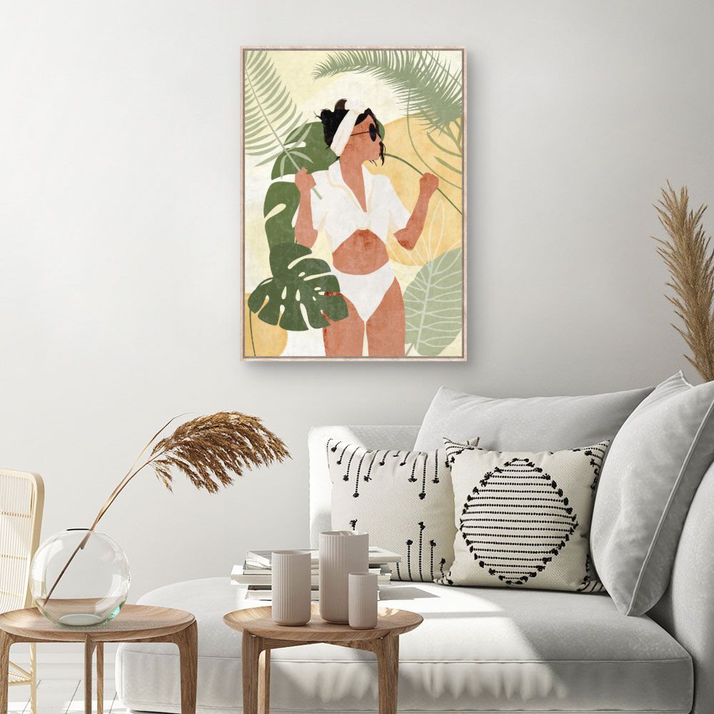 Tableau Femme et nature