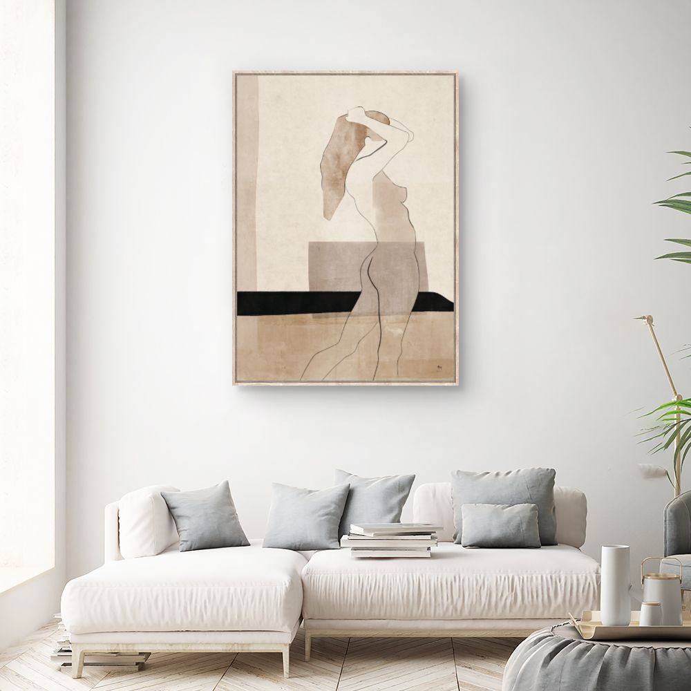 Tableau Silhouette élégante