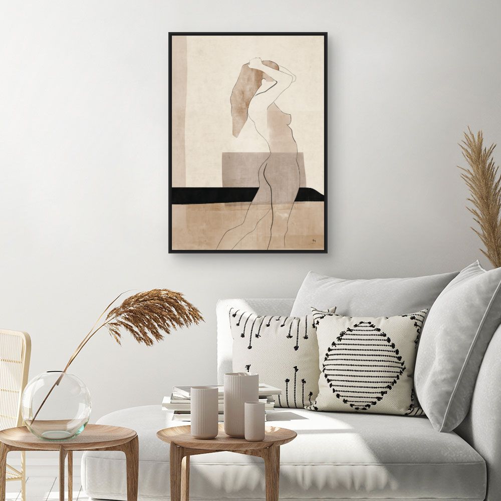 Tableau Silhouette élégante