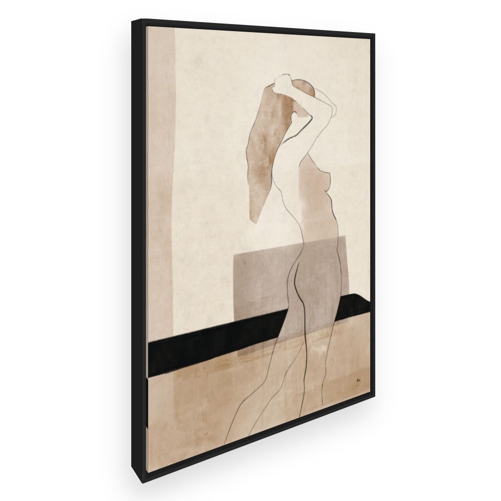 Toile Silhouette élégante