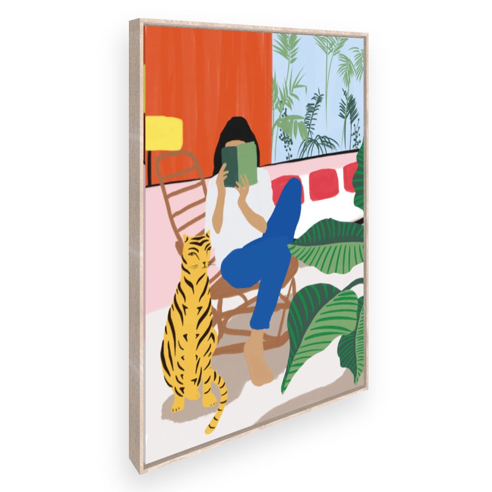 Toile Lecture relaxante