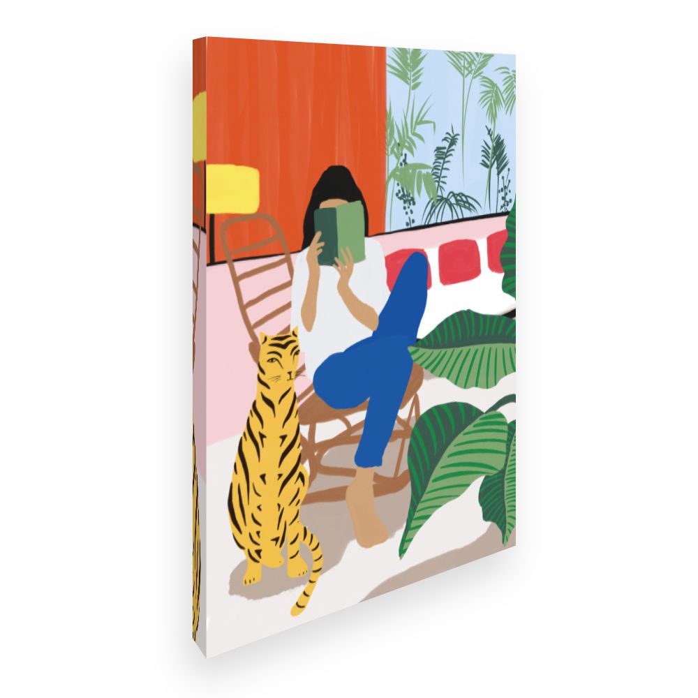 Toile Lecture relaxante