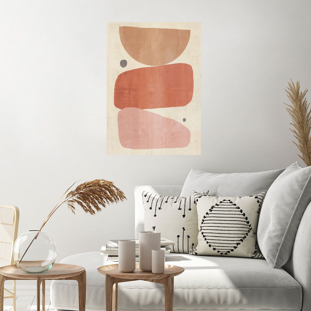 Affiche Formes abstraites organiques