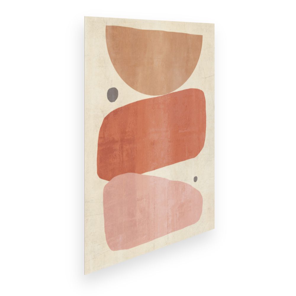 Affiche Formes abstraites organiques