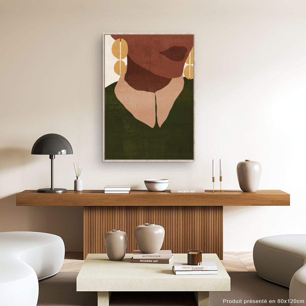 Tableau Silhouette élégante