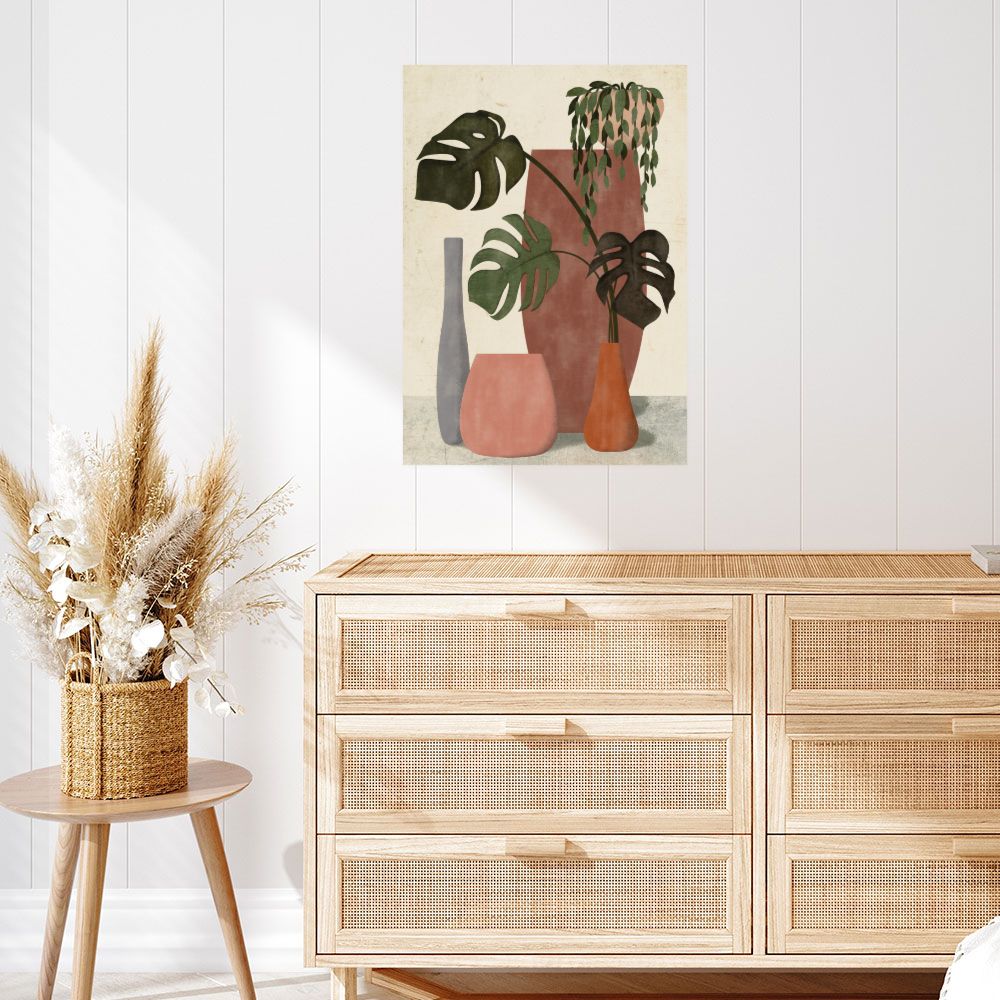 Affiche Plantes et pots