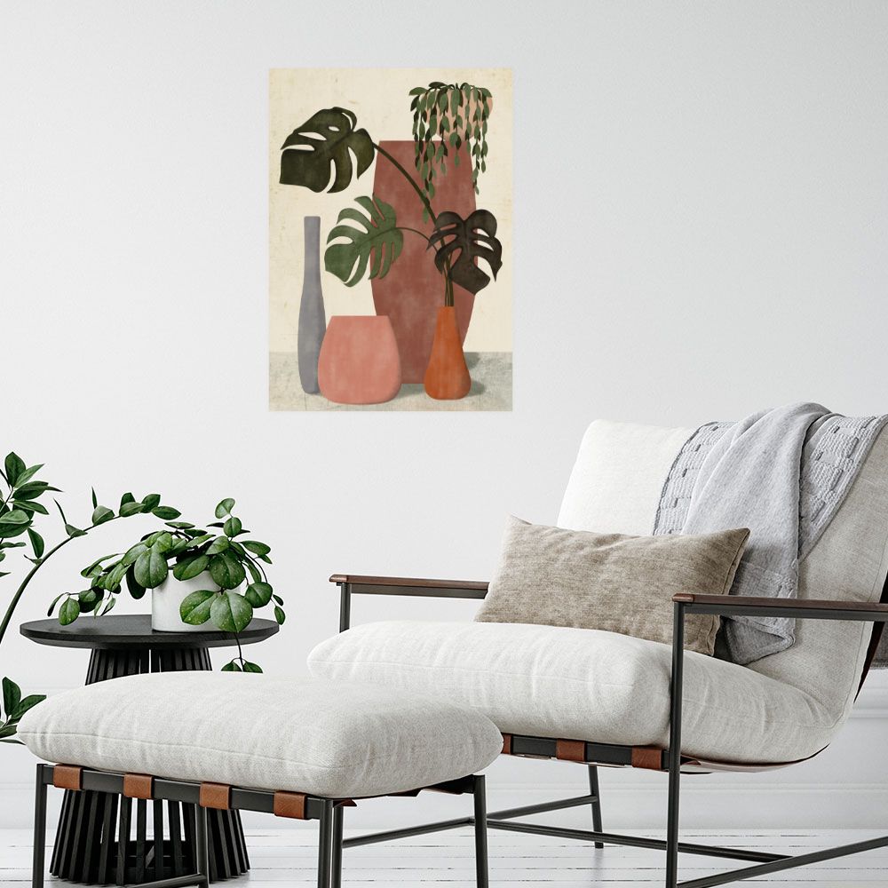 Affiche Plantes et pots