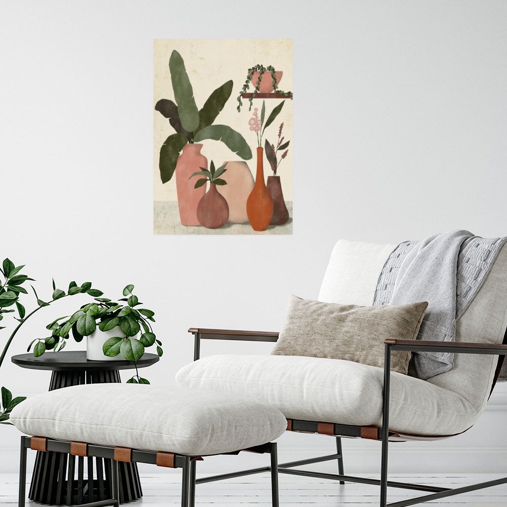 Affiche Plantes et vases