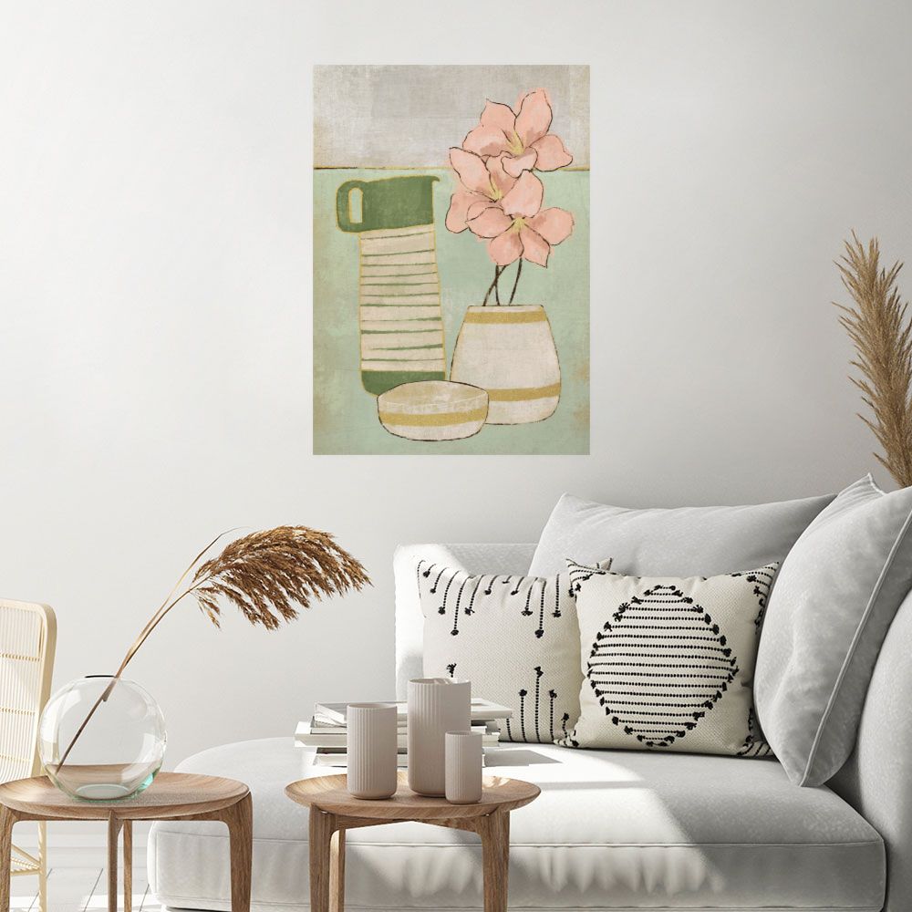 Affiche Fleurs et vases