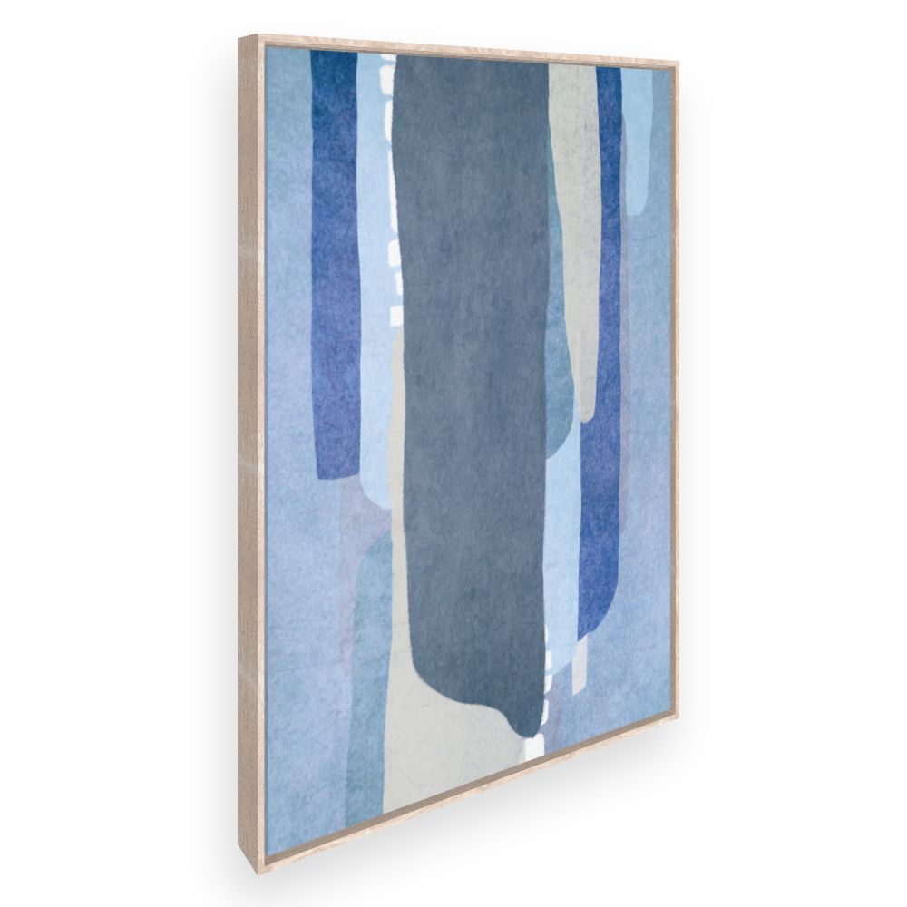 Toile Courbes artistiques élégantes