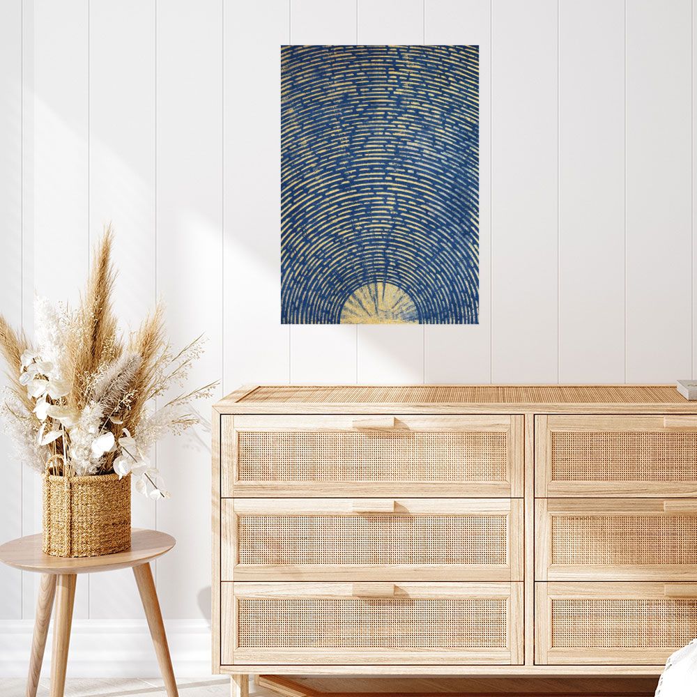 Affiche Cercles dorés élégants