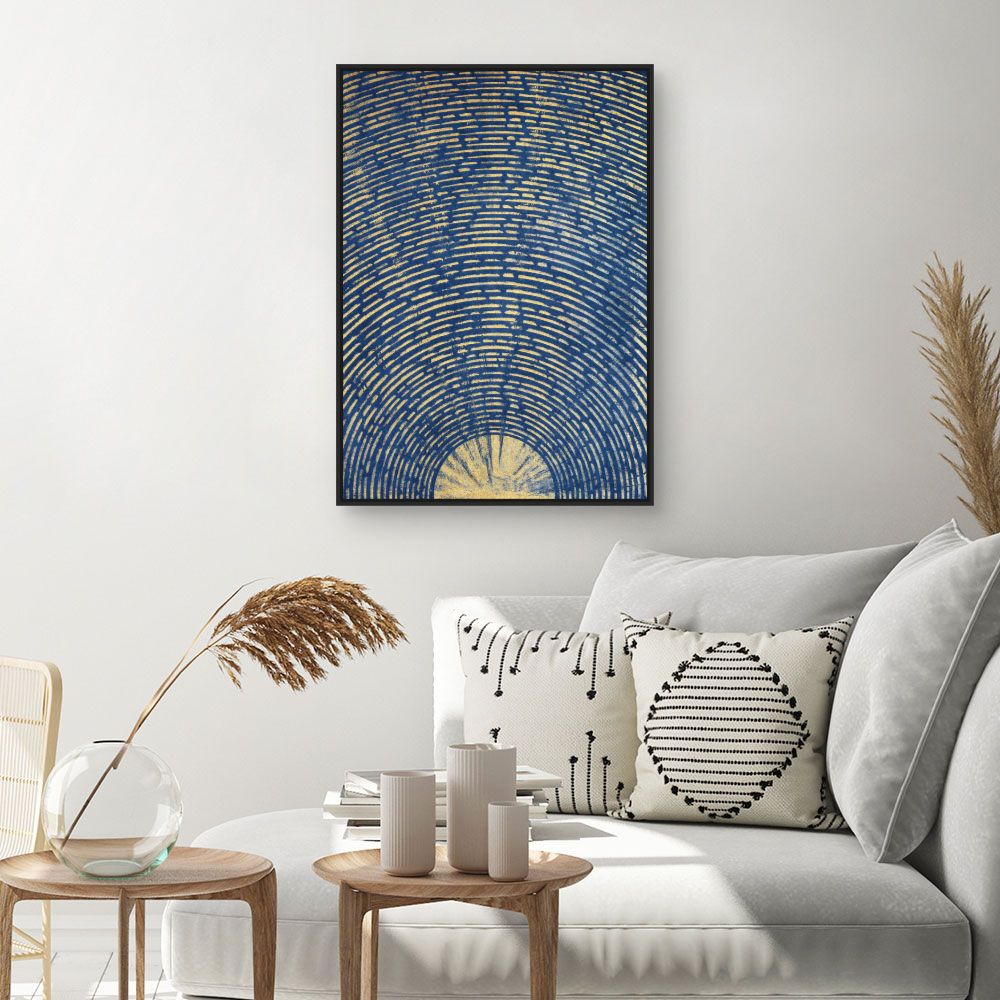 Tableau Cercles dorés élégants