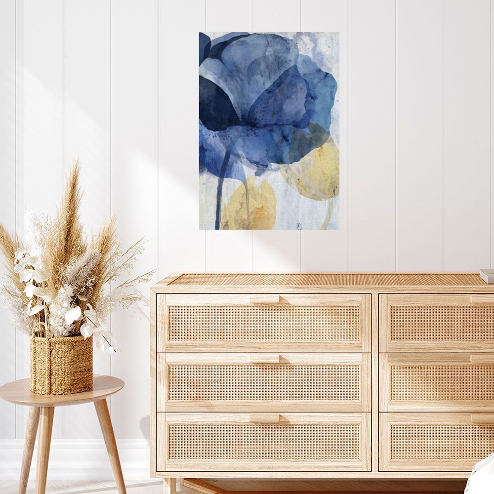 Affiche Fleurs aquarelle douces