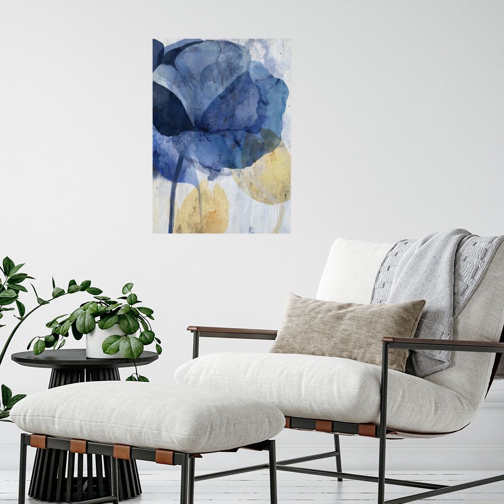 Affiche Fleurs aquarelle douces