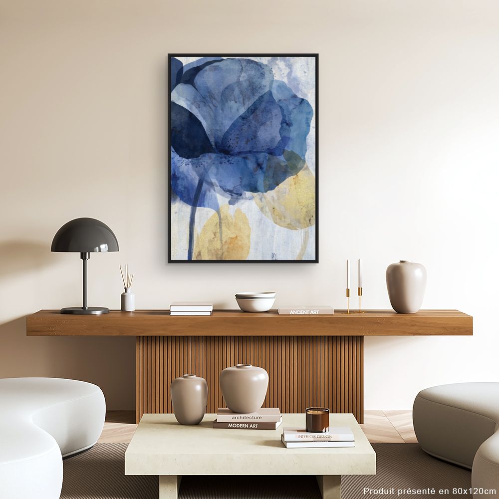 Tableau Fleurs aquarelle élégantes