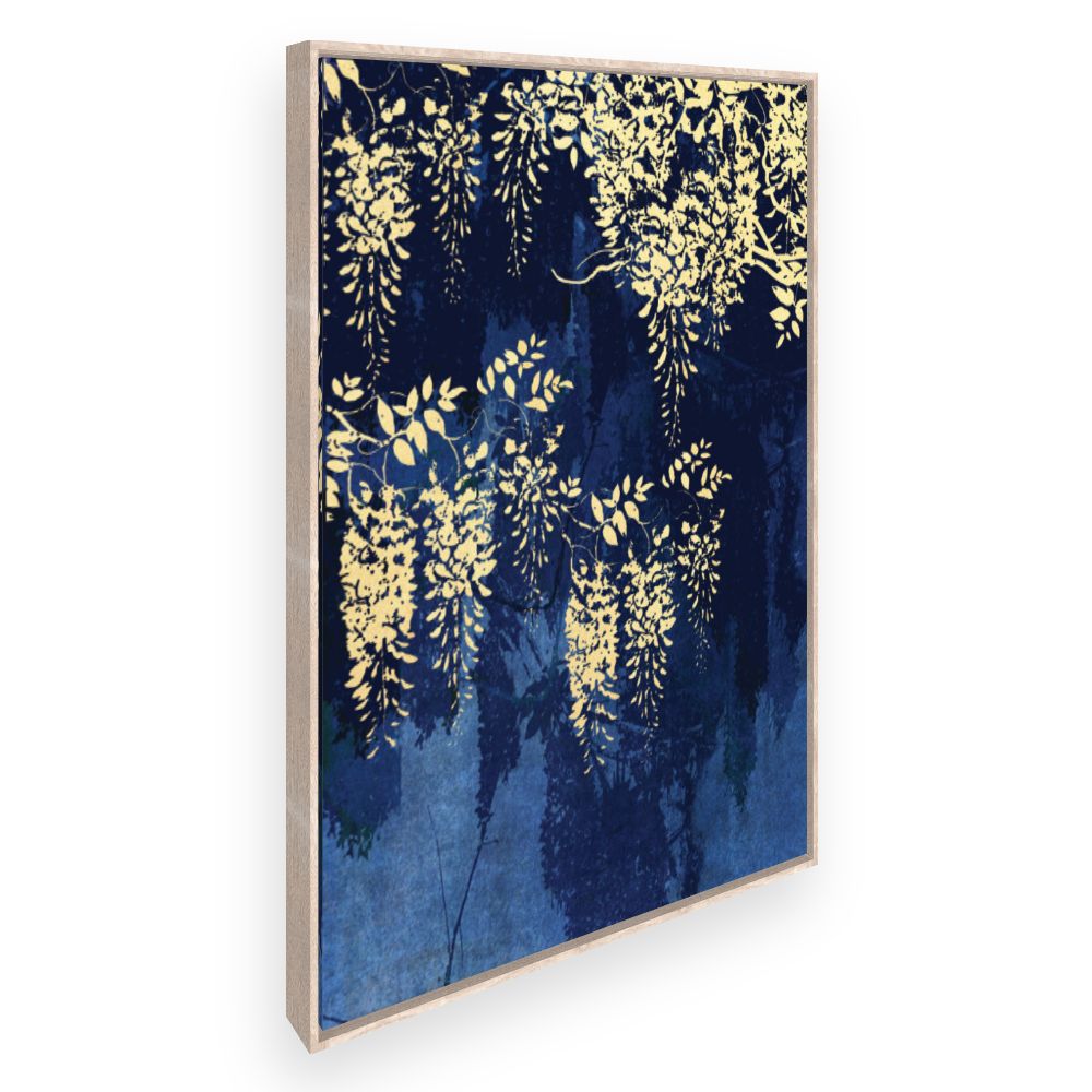 Toile Fleurs suspendues
