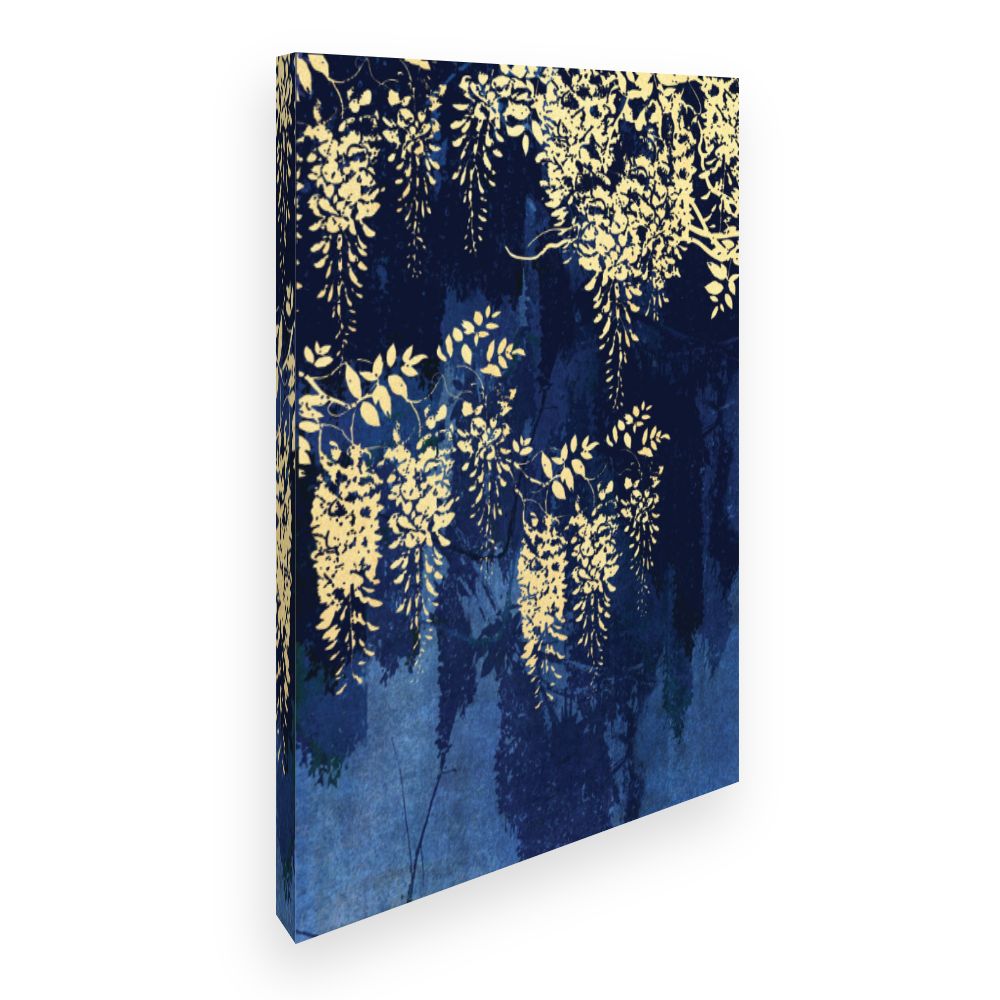 Toile Fleurs suspendues