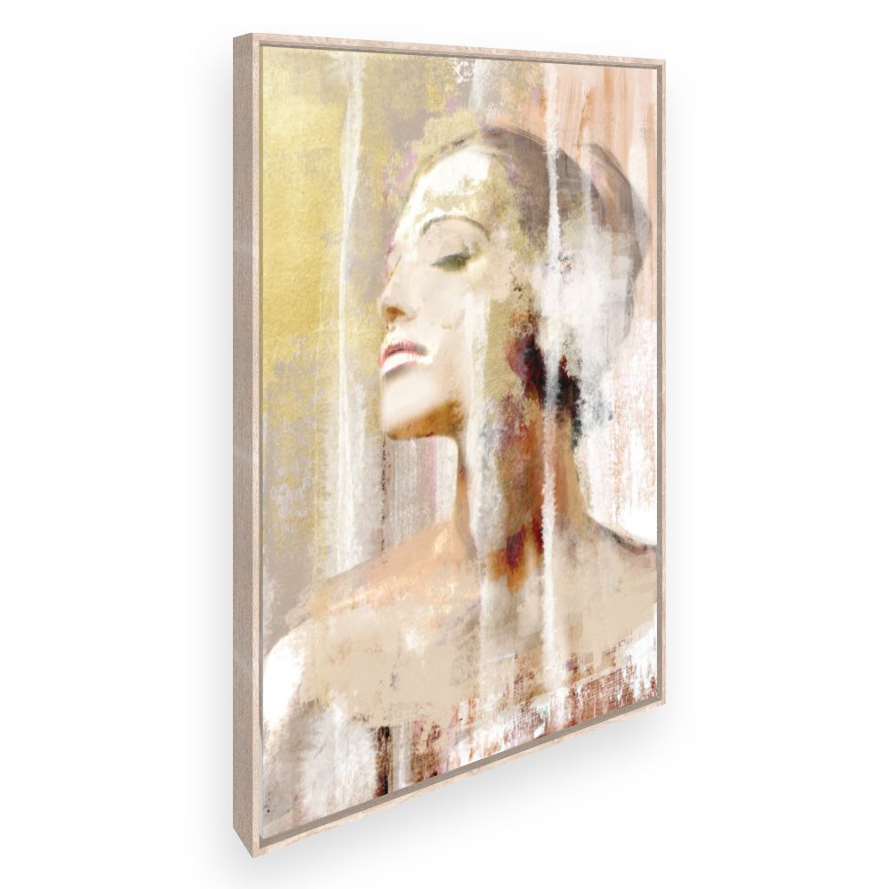 Toile Portrait abstrait élégant